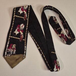 MAD MAGAZINE ALFRED E. NEUMAN Vintage 1992 Football Theme Novelty Tie